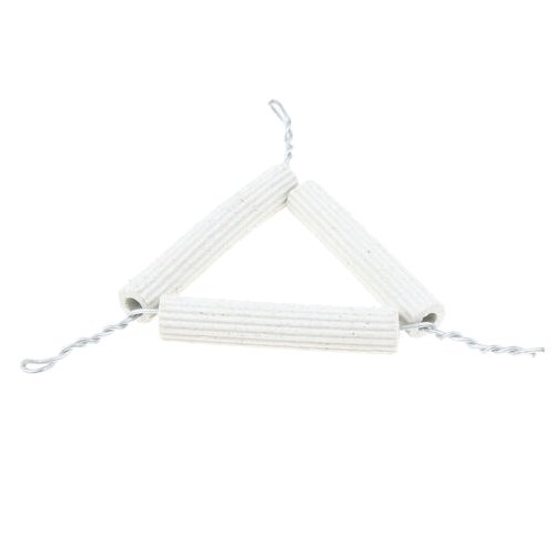 Borox Seramik Üçgenler 60 mm - Kil Üçgen - 10 Adet Toptan