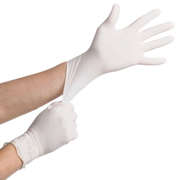 Lateks Eldiven M Beden - Pudralı Latex Muayene Eldiveni