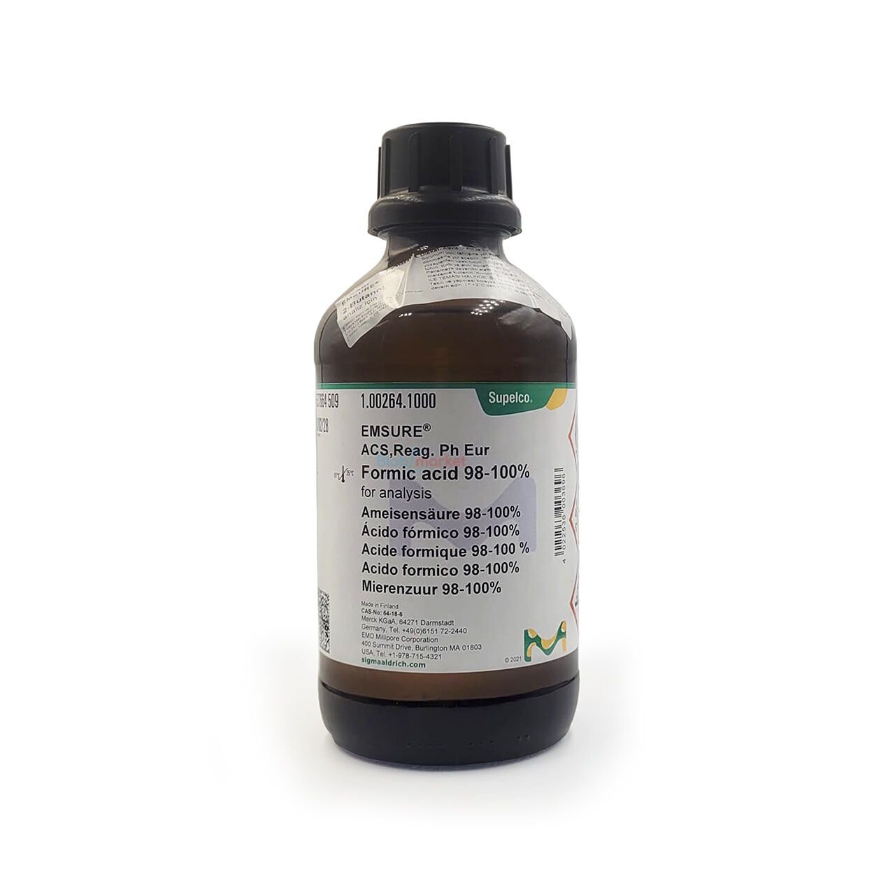 Merck 100264.1000 Formik Asit 1 Litre - Formic Acid 98-100%