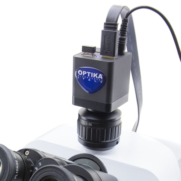 OPTIKA C-HE Mikroskop Kamerası 2MP - HDMI Bağlantılı