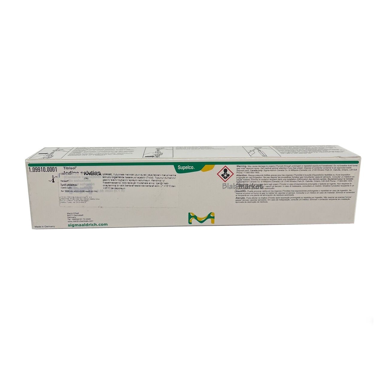 Merck 109910 İyot Çözeltisi 1amp - Iodine Solution 0.05mol/l