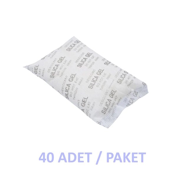 Silikajel Nem Alıcı 250g - Poşetli Küf Önleyici 40adet/paket