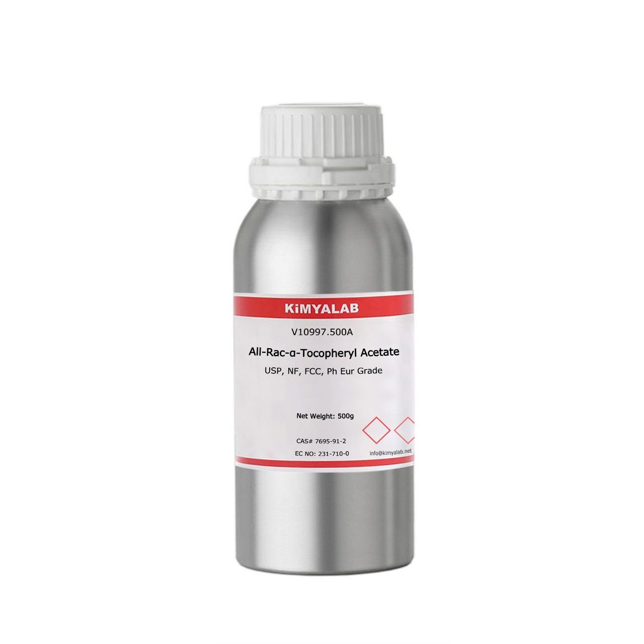 Kimyalab Tokoferil Asetat 500g - All-Rac-α-Tocopheryl Acetate