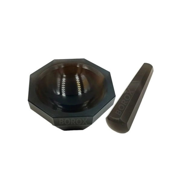 Borox Agat Havan Tokmaklı 64 mm - 1 set/paket