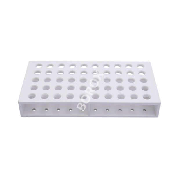 Borox Eppendorf Tüp Standı 0.5ml İçin - 50 Delikli Tüp Sporu