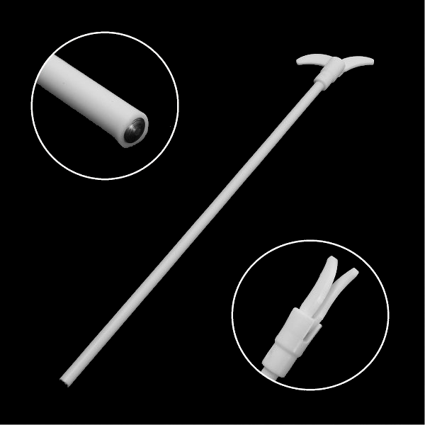 Thermomac PTFE Teflon Şaft 36 cm - Mekanik Karıştırıcı Ucu