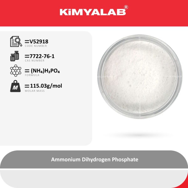 Kimyalab Amonyum Dihidrojen Fosfat 500g - Ammonium Dihydrogen Phosphate