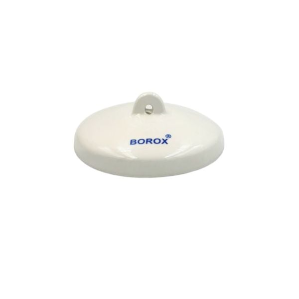 Borox Porselen Kroze Kapağı - 62mm - Porcelain Crucible Cover - 6 Adet Toptan