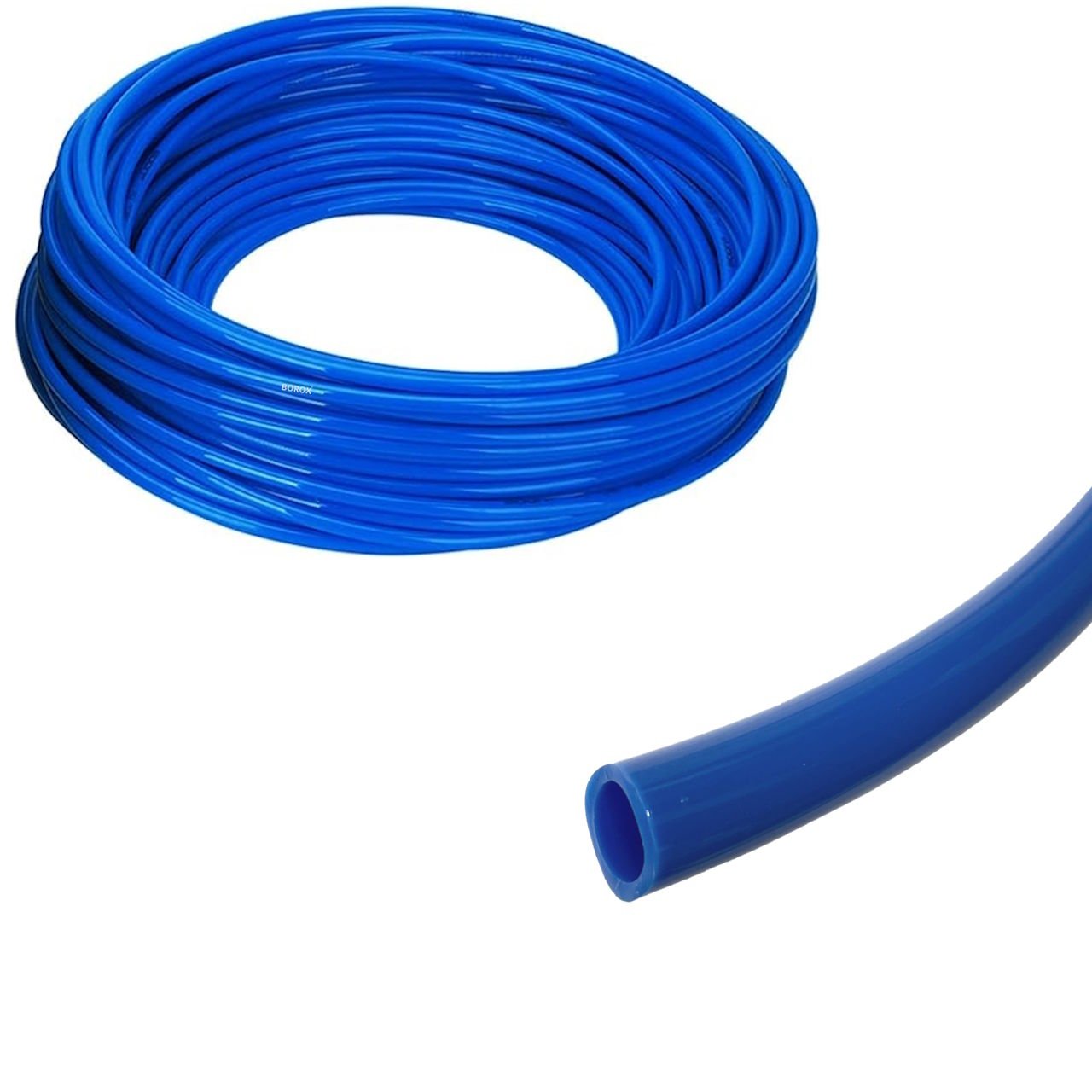 Borox Poliüretan Hortum 12x16mm - Pu Pnömatik Mavi - 50 metre Toptan
