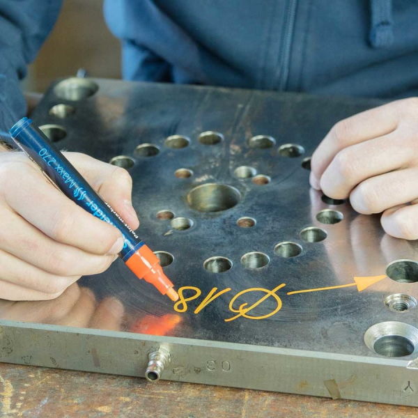 Schneider Maxx 270 Asetat Kalemi Sarı - 1-3mm - Boya Markörü