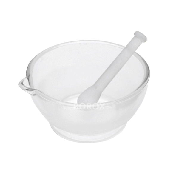 Borox Cam Havan Tokmaklı 150 mm - Havan ve Eli - 10 set-paket