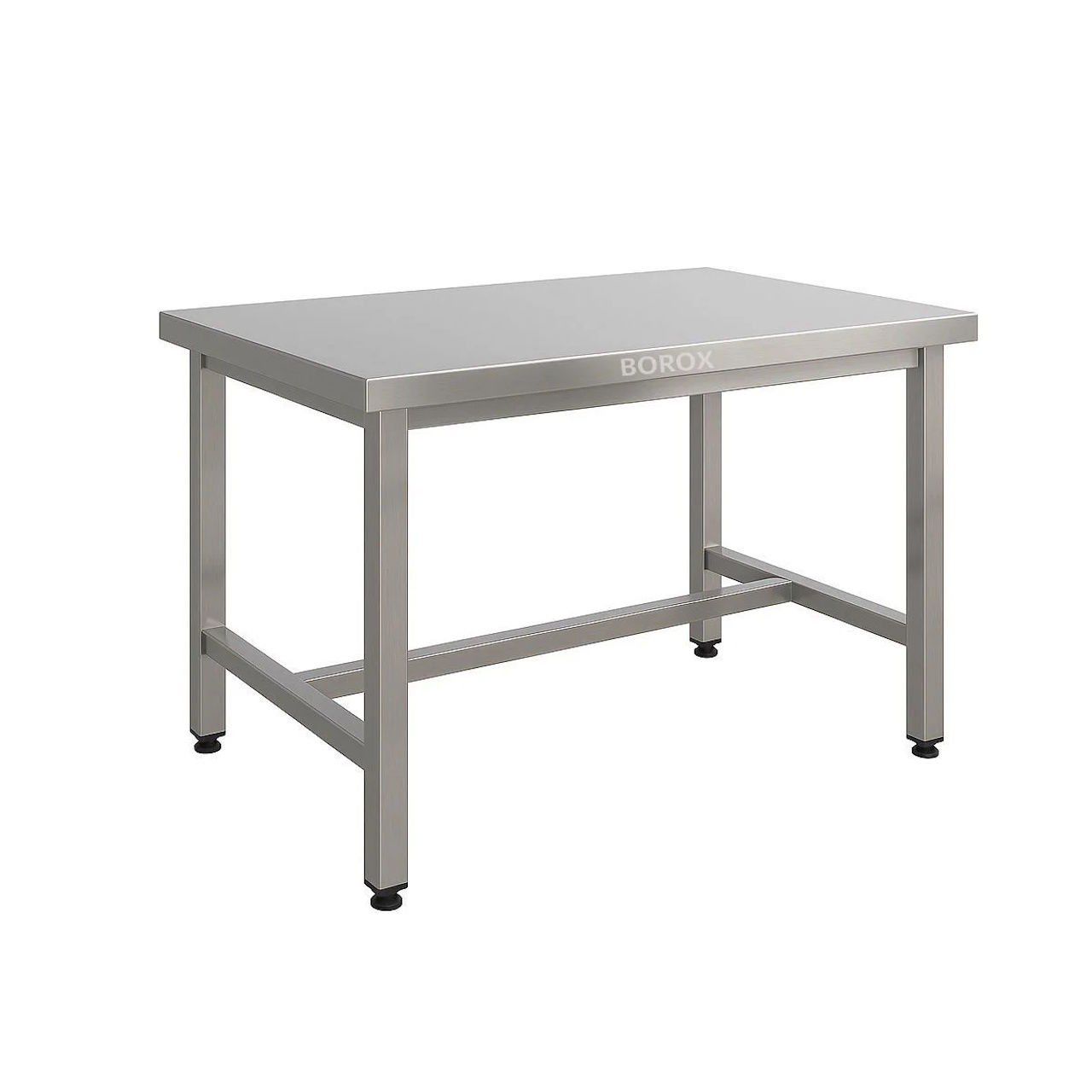 Borox Paslanmaz Çelik Laboratuvar Masası 130x60x85cm - Deney Masası - Çalışma Tezgahı