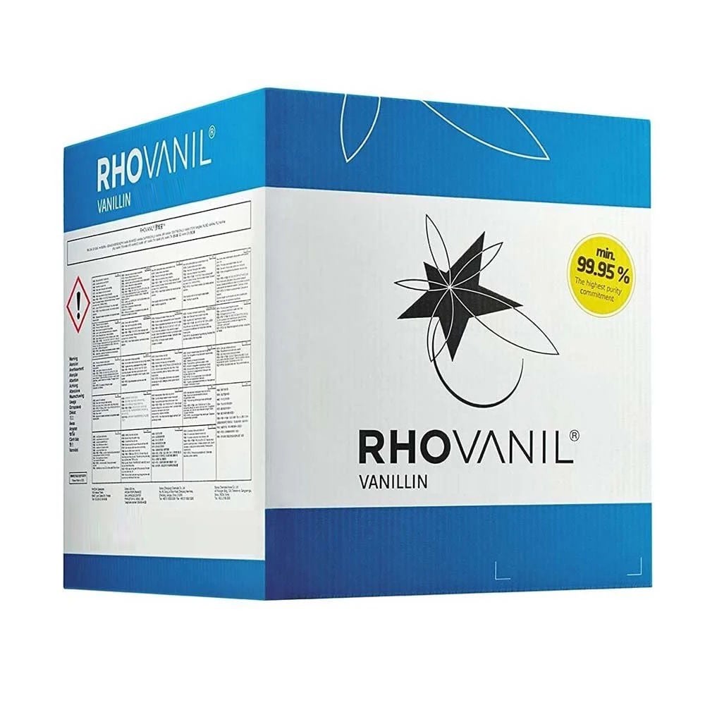Solvay Rhovanil Vanilin 25 Kg/Koli - Rhovanil Vanillin - Food Grade
