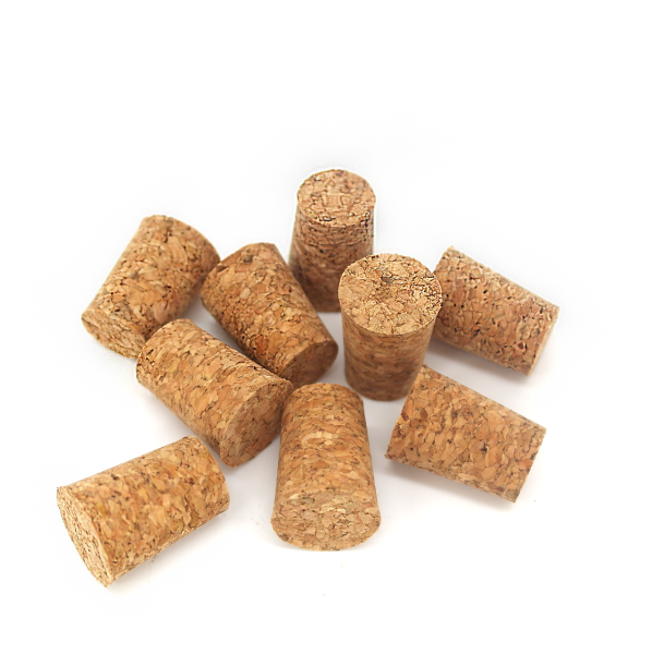 Borox Mantar Tıpalı Amber Cam Şişe - Mini Küçük Şişe 10 ml - Tıpalı Küçük Şişe 100 Adet/Paket