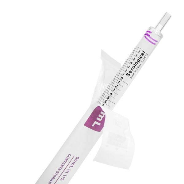 Serolojik Pipet 50ml - Steril Tek Kullanımlık 100Adet/Koli Toptan