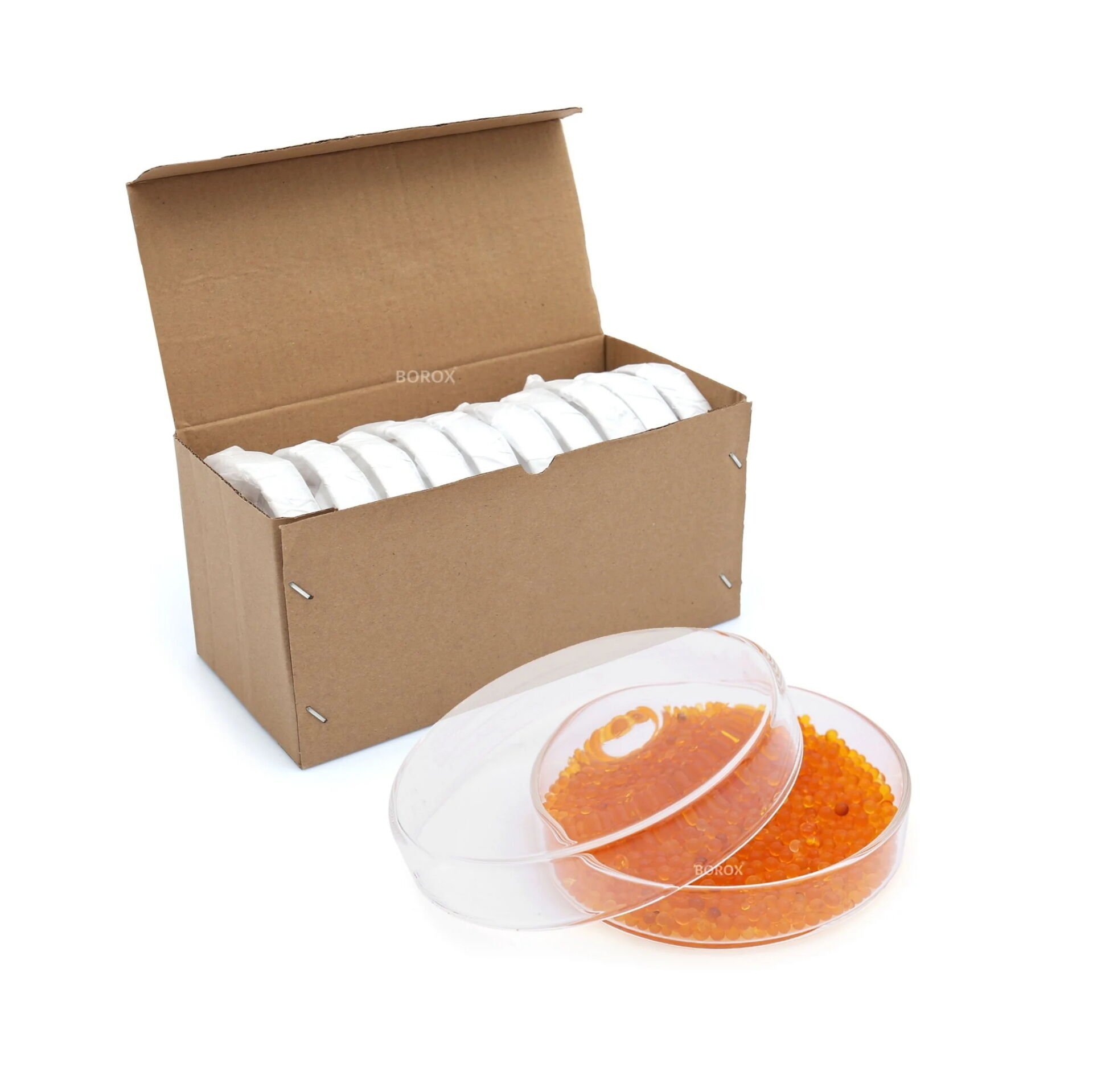 Borox Cam Petri Kabı 75 mm - Petri Kutusu Petri Dish 20 Adet