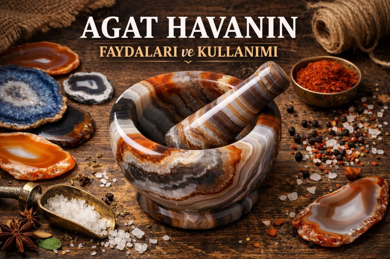 Agat Havan Nedir? Doğal Taşın Dayanıklılığıyla Gelen Geleneksel ve Modern Kullanım