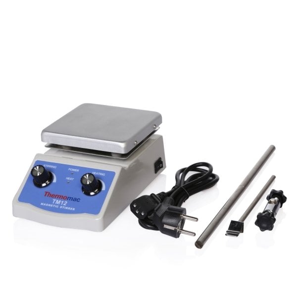 Thermomac TM12 Isıtıcılı Manyetik Karıştırıcı 2L - 6 Adet