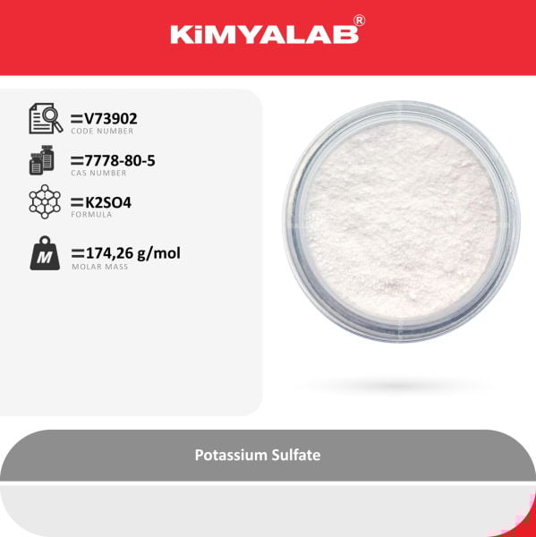 Kimyalab Potasyum Sülfat 1 Kg - Potassium Sulfate Powder