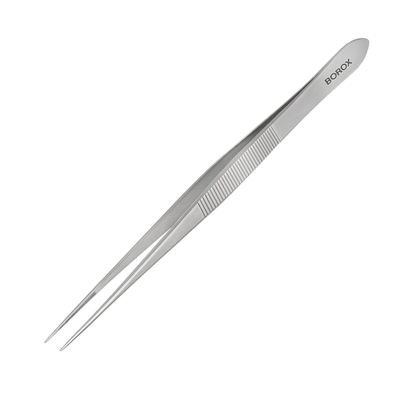 Borox Penset 20 cm Paslanmaz Çelik - Sivri Uç Dişli Cımbız