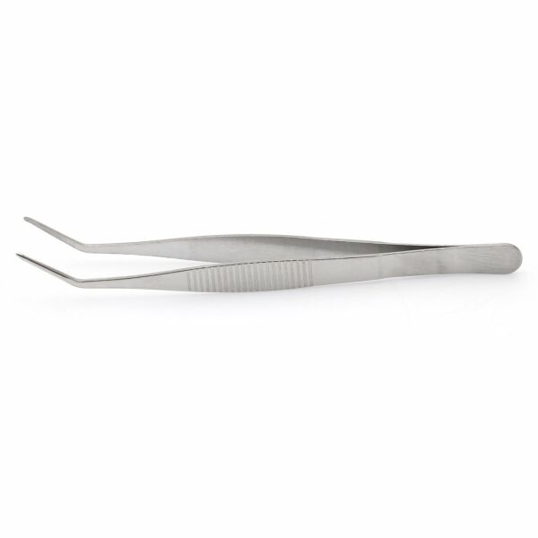 Borox Penset 16 cm Paslanmaz Çelik - Eğri Sivri Uçlu Cımbız