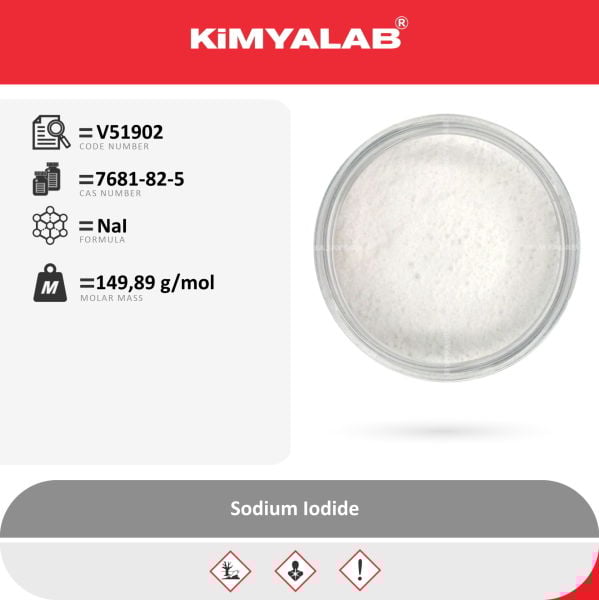 Kimyalab Sodyum İyodür 250g - Sodium Iodide
