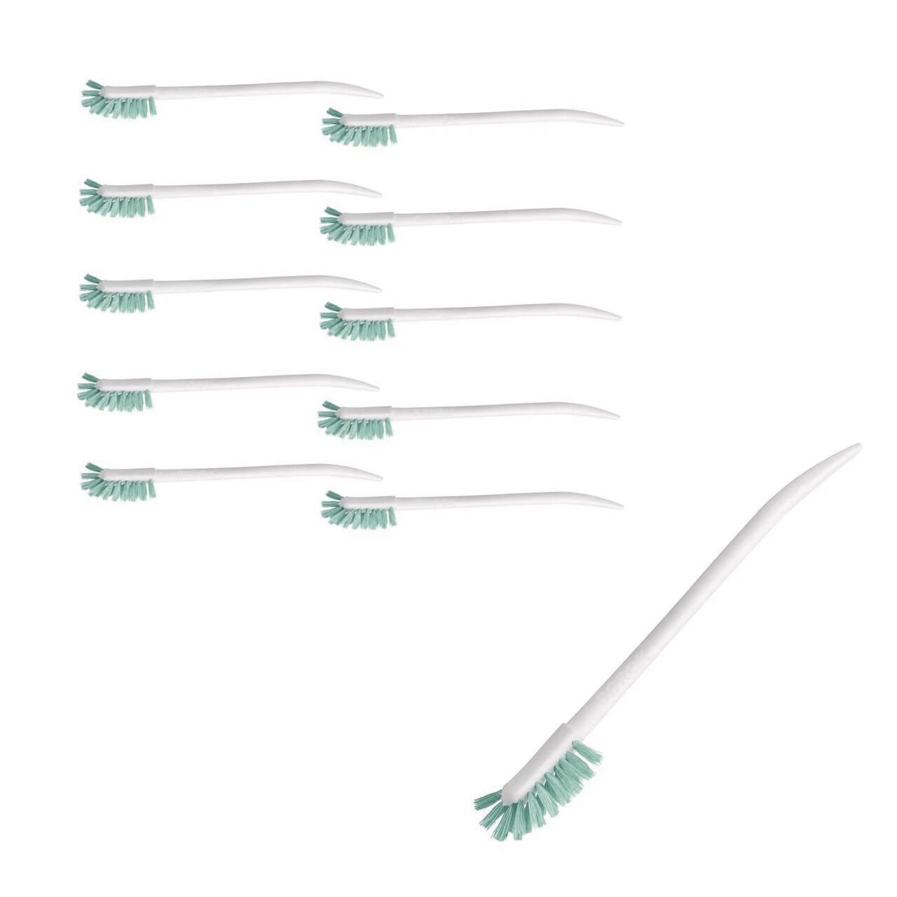 Borox Şişe Erlen Beher Balon Temizleme Fırçası - Mavi 10Adet