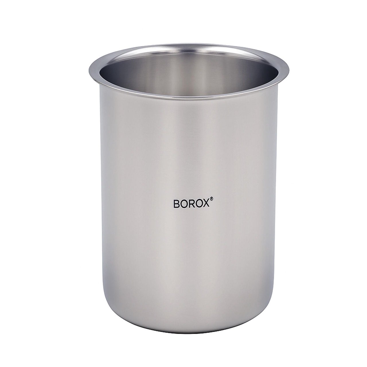 Borox Paslanmaz Çelik Beher 1000ml - Laboratuvar Ölçü Kabı 1 Litre