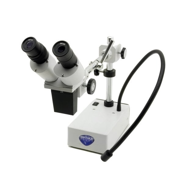 OPTIKA ST-50LED Hareketli Kollu Binoküler Stereo Mikroskop - 20X Büyütme