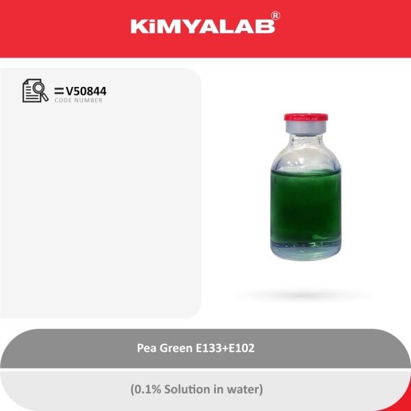 Kimyalab Yeşil Toz Gıda Boyası E133+E102 500gr - Pea Green Dye Powder - Toz Renklendirici