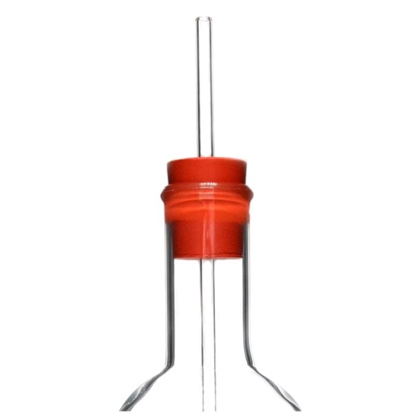 Borox Kauçuk Tıpa Delikli 12,5x16,5x20 mm - Kapak NS 14/23