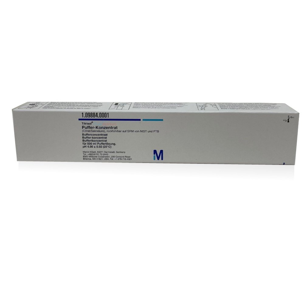 Merck 109884 Tampon Çözeltisi pH:4.0 Buffer Concentrate 1amp