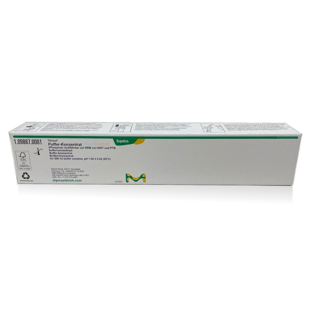 Merck 109887 Tampon Çözeltisi pH:7.0 Buffer Concentrate 1amp