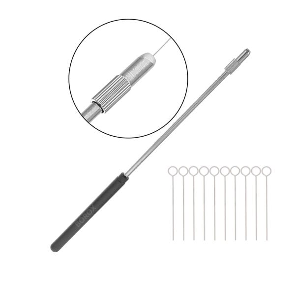 Borox Öze Sapı 22 cm - Vidalı Kilitleme - 5 mm Öze Ucu Set