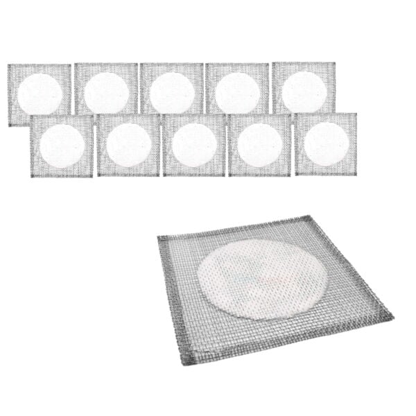 Borox Amyant Tel - Ortası Seramik - 16x16 cm - 10 Adet