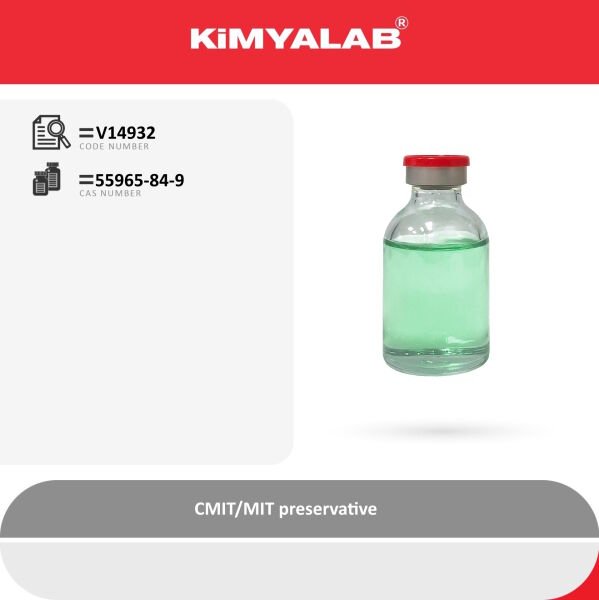 Kimyalab CMIT/MIT Koruyucu Karışım 2,5 L - CMIT/MIT Preservative