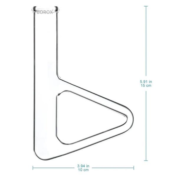 Erime Noktası Tayin Tüpü - Asit Tabancası Thiele Tipi Cam Tüp 150x24mm