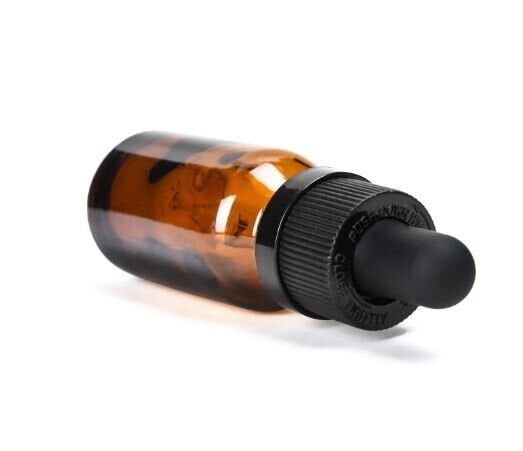 Borox Amber Damlatma Şişe 50ml - Damlalık Bastır-Aç Kapaklı