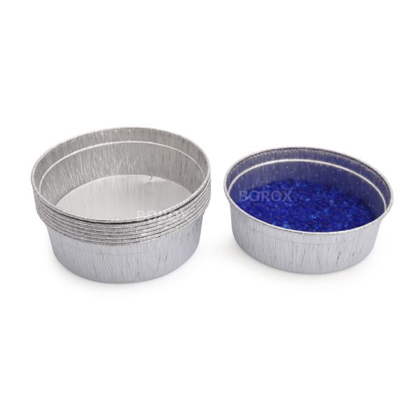 Borox Alüminyum Tartım Kabı - 100x30mm Tartım Kapları 500 Adet Toptan