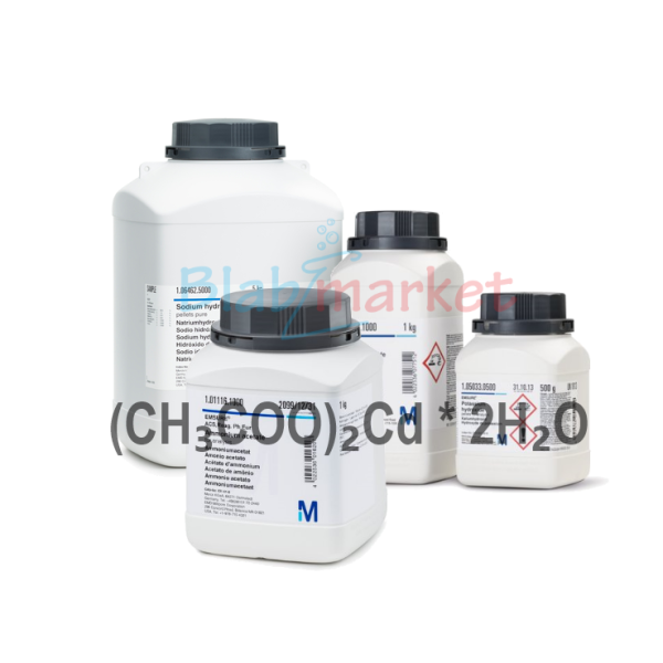 Kadmiyum Asetat 500 g- Cadmium Acetate Dihydrate for analysis EMSURE®  Merck 102003.0500