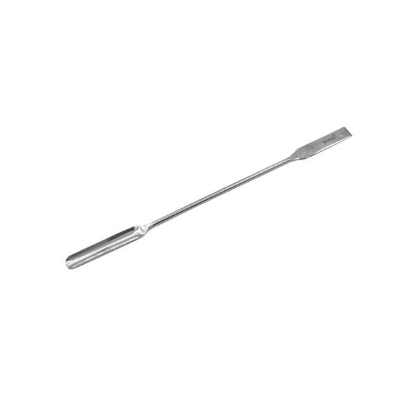 Borox Metal Spatül Oluklu 18 cm - Paslanmaz Çelik Spatula - 12 Adet Toptan