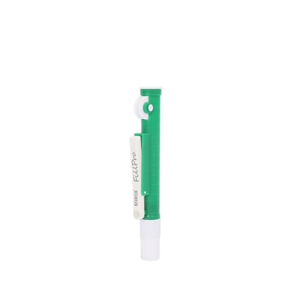 Borox FillPro Pipet Pompası 10 ml - Pipet Puarı - Pi-Pump - Yeşil