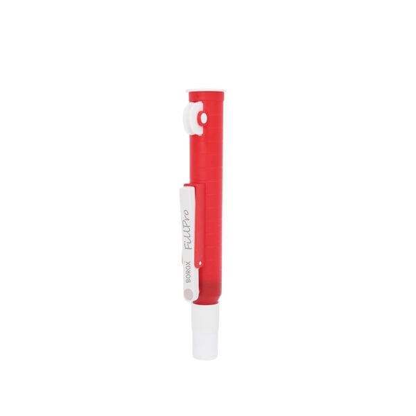 Borox FillPro Pipet Pompası 25 ml - Pipet Puarı - Pi-Pump - Kırmızı
