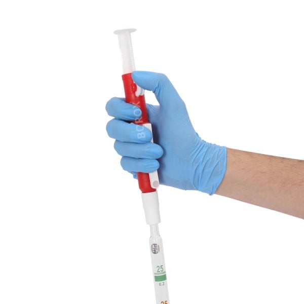 Borox FillPro Pipet Pompası 25 ml - Pipet Puarı - Pi-Pump - Kırmızı