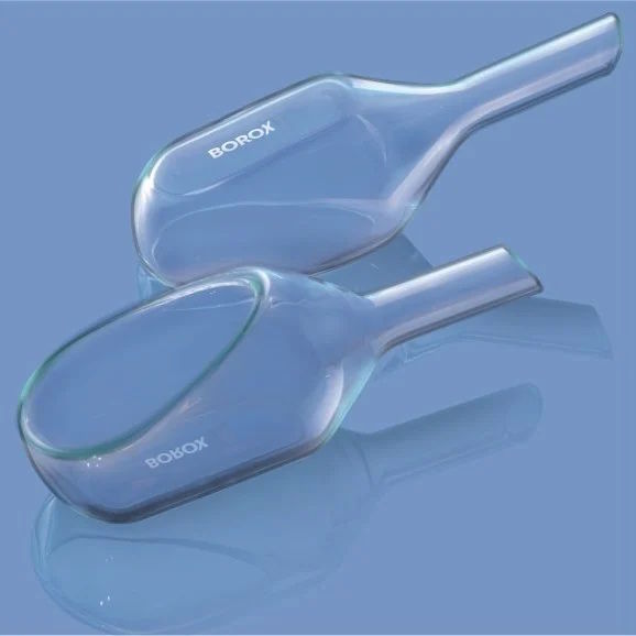 Borox Tartım Kaşığı 6 ml - Ölçüm Küreği - Cam Kürek - Tartı Kabı - 10 Adet Toptan