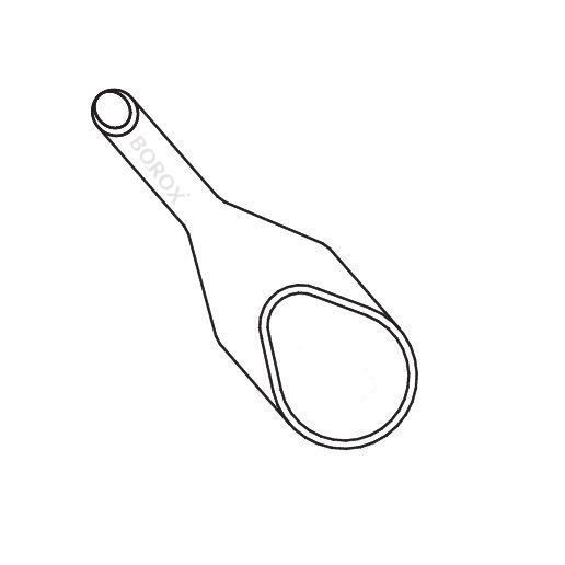 Borox Tartım Kaşığı 10 ml - Ölçüm Küreği - Cam Kürek - Tartı Kabı - 10 Adet Toptan