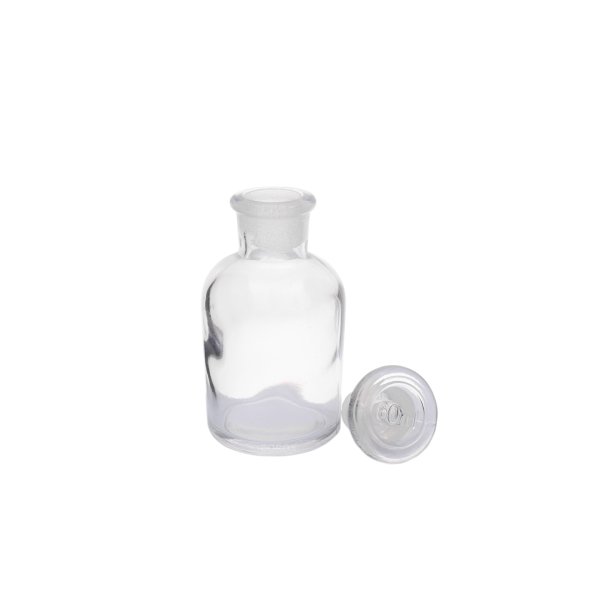 Borox Cam Miyar Şişe 60ml - Şilifli Tıpalı Şişe 60cc 12 Adet