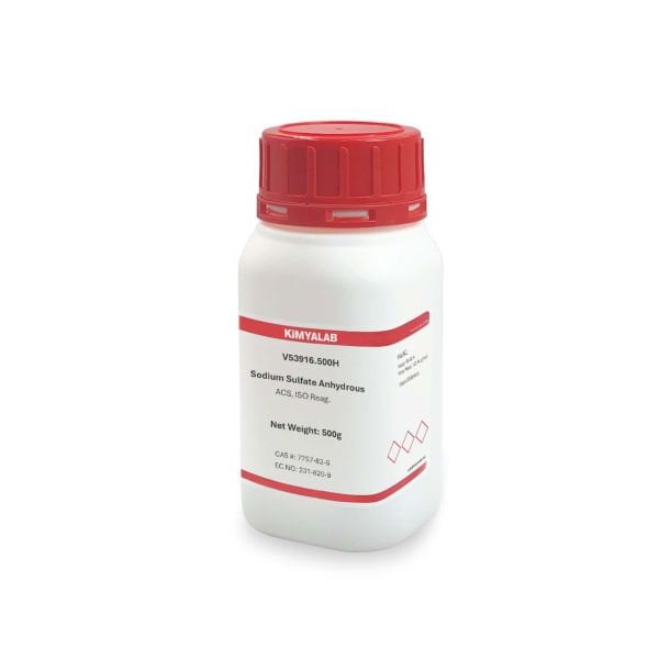 Kimyalab Sodyum Sülfat 500g - Sodium Sulphate Anhydrous