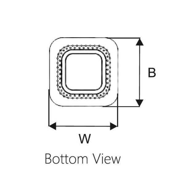 Simax Kare Otoklav Cam Şişe Geniş Ağız 1000ml Kapaklı Şişe