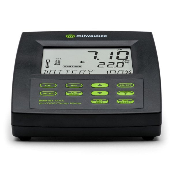 Milwaukee MW151 MAX pH Metre - Masaüstü pH ORP Ölçer - USB